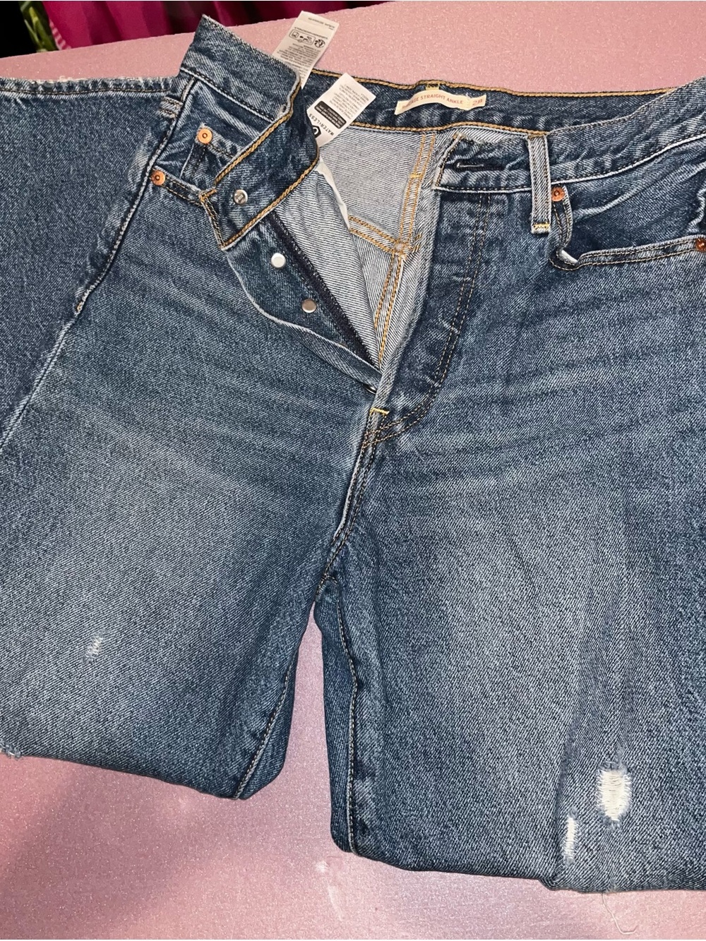 Levi's Women's Straight Leg Jeans - Medium Blue